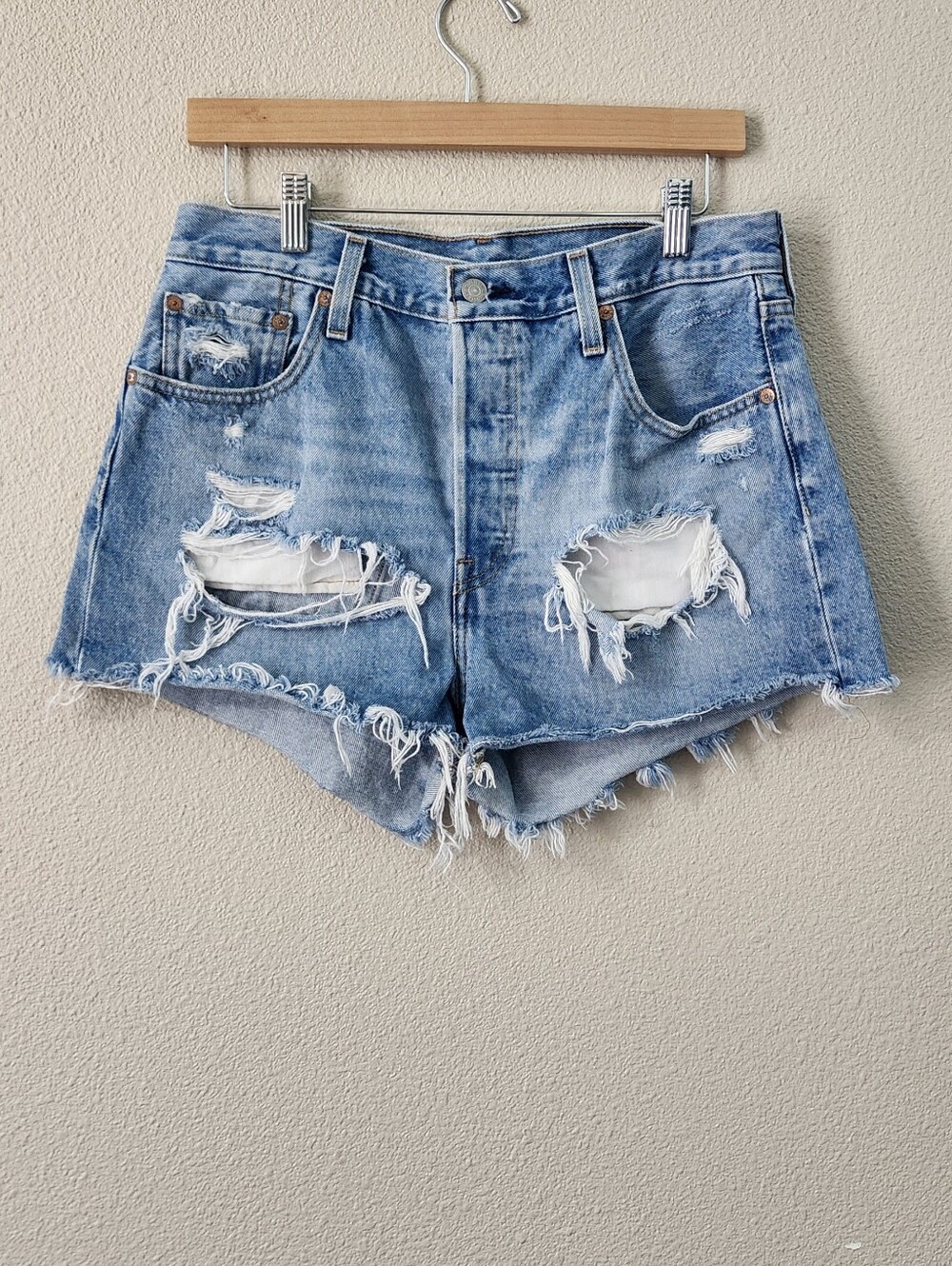 501 Levis High Rise Women's Shorts